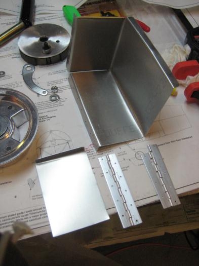 The starboard side of the battery box will be removeable.