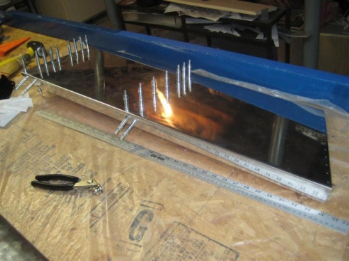 The right elevator with 1 new rib