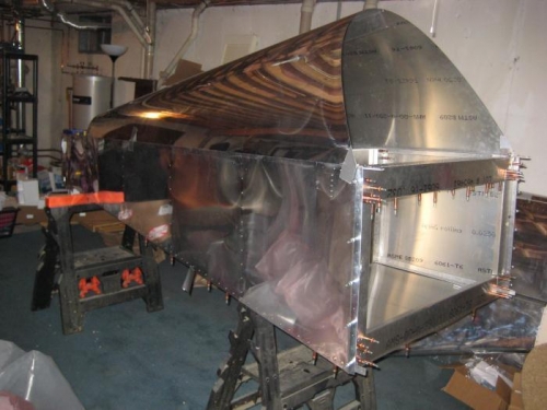 Turtle deck in place (not drilled or cleco'd)