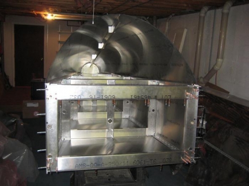 A look down the interior