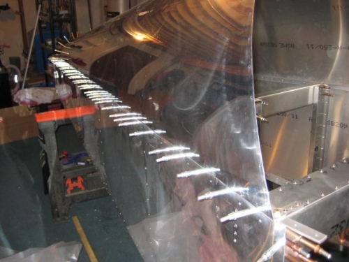 Left side was done first, then this right side