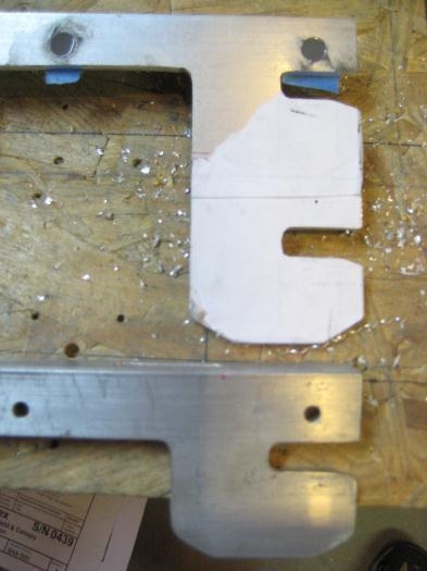 Per plans, below; modified, above