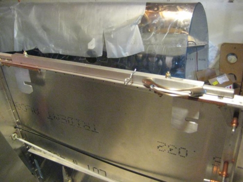 Test fit onto fuselage