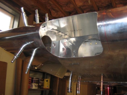 After filing and sanding the edges.