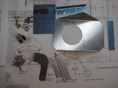 The heat box (shuttle) kit pieces