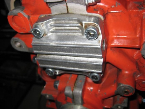 OIl pump reinstalled.