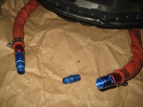 A good time to replace any worn fittings.