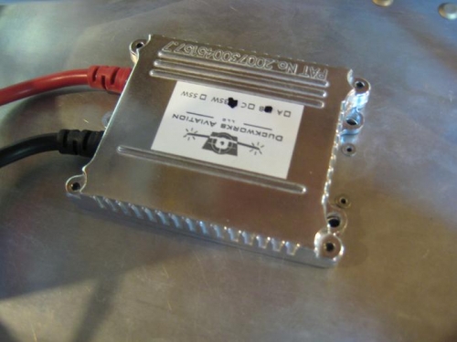 And here is the transformer positioned over the 3  holes.