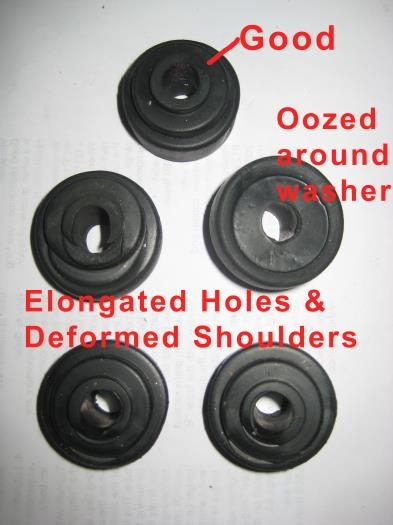 Some of the old mounts that were removed.