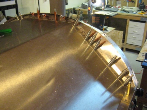 The second angle cleco'd