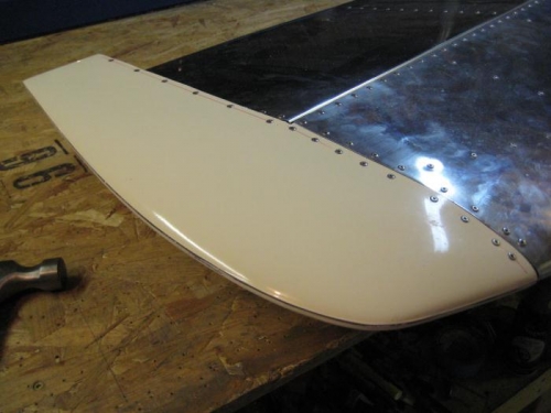 The RIGHT tail tip finished