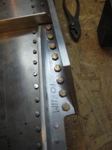 W11-01 bolted in place