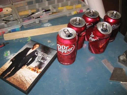 Here's what it's all about! Tools, action movies, and Dr. Pepper!