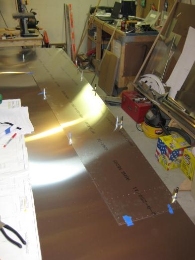 Using the previous skin as a pattern