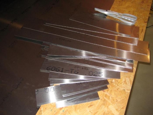 Many of the blanks cut out recently