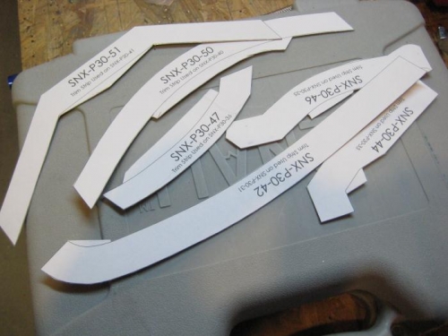 There are lots of other pieces to cut out, too