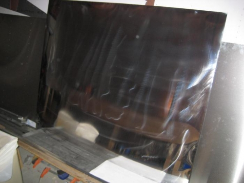 The end result (it looks better without the flash)