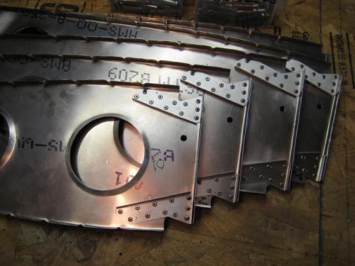 All inboard ribs modified per plans