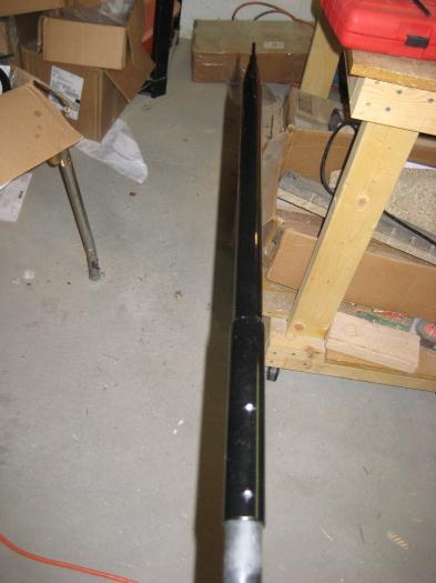 The end fitting test fit onto the pushrod