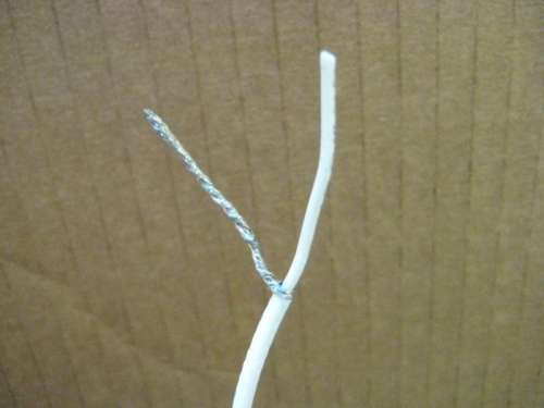 A shielded wire