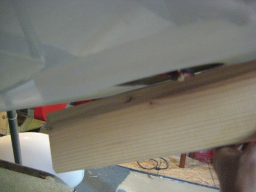 Blurry, but you an see the air filter partially beyond the cowl line.