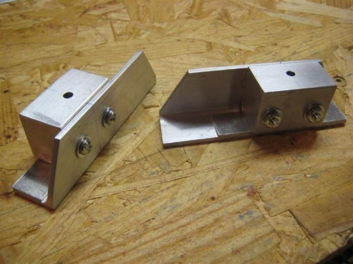 The finished W11-02 assemblies (with temporary bolts)