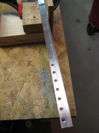 Countersinking the top spar cap