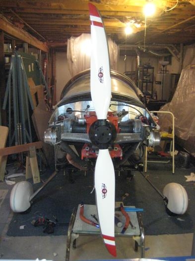 Prob blades in place