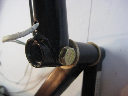 All cleaned up, with the hardware installed.