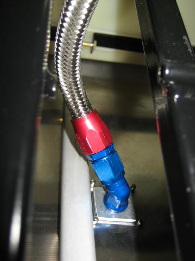 45 deg part of firewall fitting now on the cockpit side.