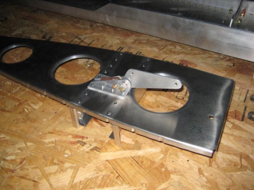 #9 rib & aileron bellcrank