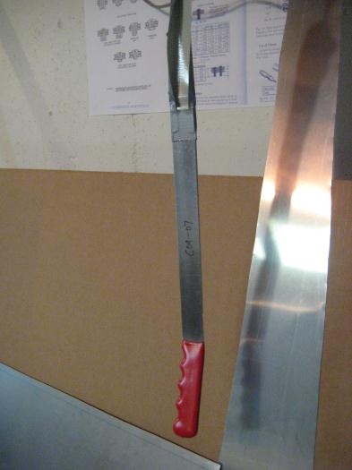 Flap handle after dipping 5 times, hanging to dry