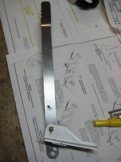 Brake handle assembly secured.