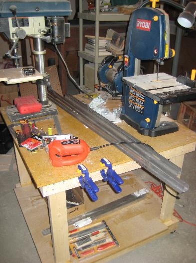 Rough cut angles with the jig saw