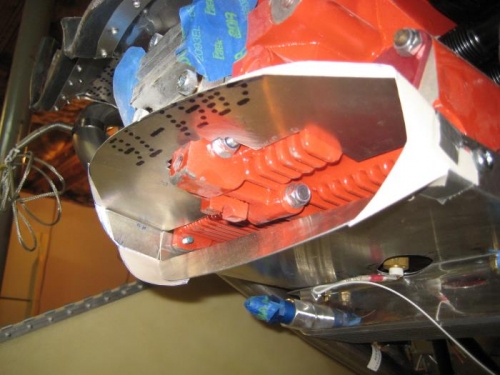 The white posterboard is the aluminum material I need to ADD.