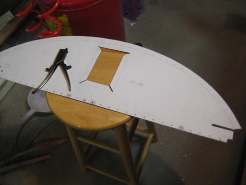 Upper firewall cut with $6 nibblers