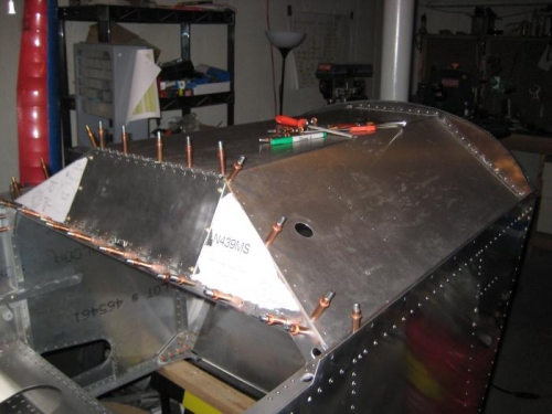 Instrument panel attachments completed