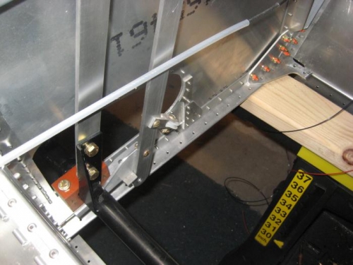 Flap & brake assemblies back in place.