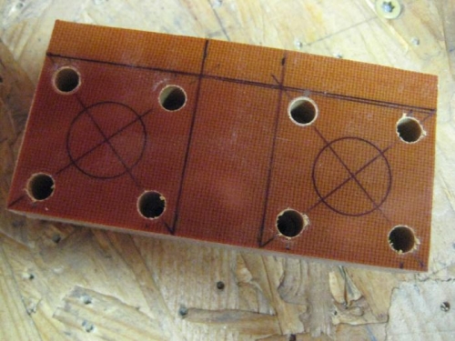 Fairleads ready for the 3/4