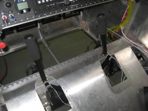 Control sticks in place again