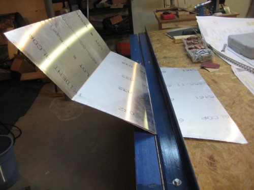 Made the 2 center bends first