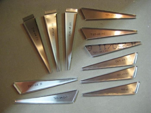 Various Empenage Ribs