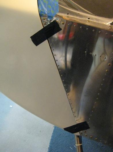 Rough layout of cowl to fuselage