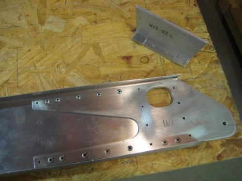 The root partially complete. Drilling the angle is next.