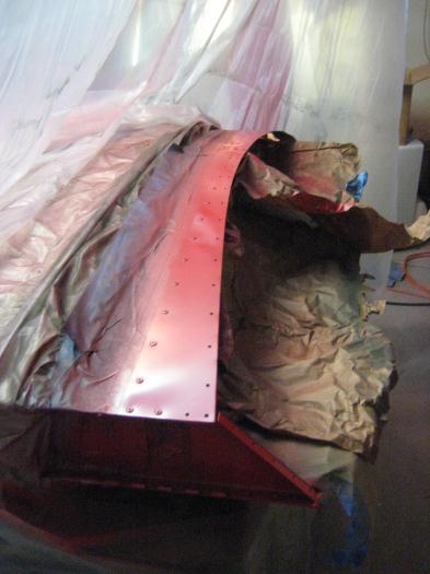 A second coat on the wing tip