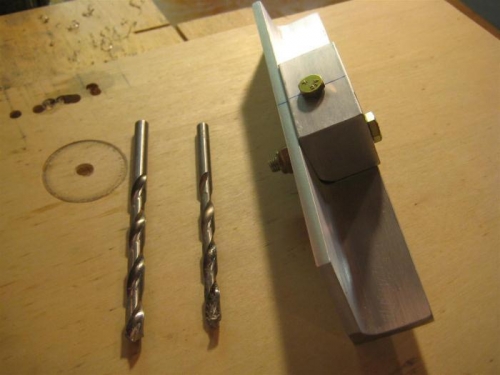 I updrilled with a 7/32