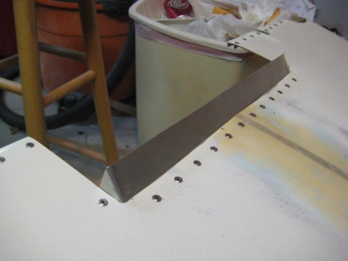 And now with the exhaust deflector in place.