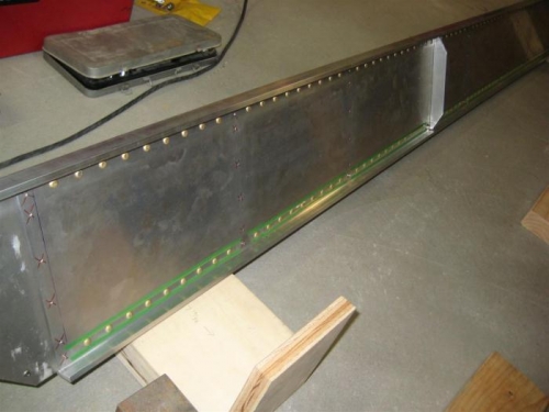 Rivet tape makes the work much easier