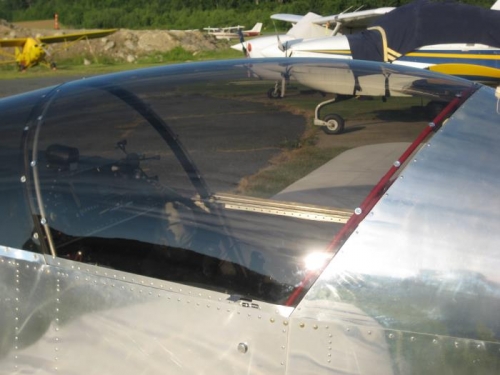 New canopy in place!