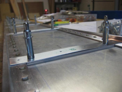 Thick and thin spacers in place.